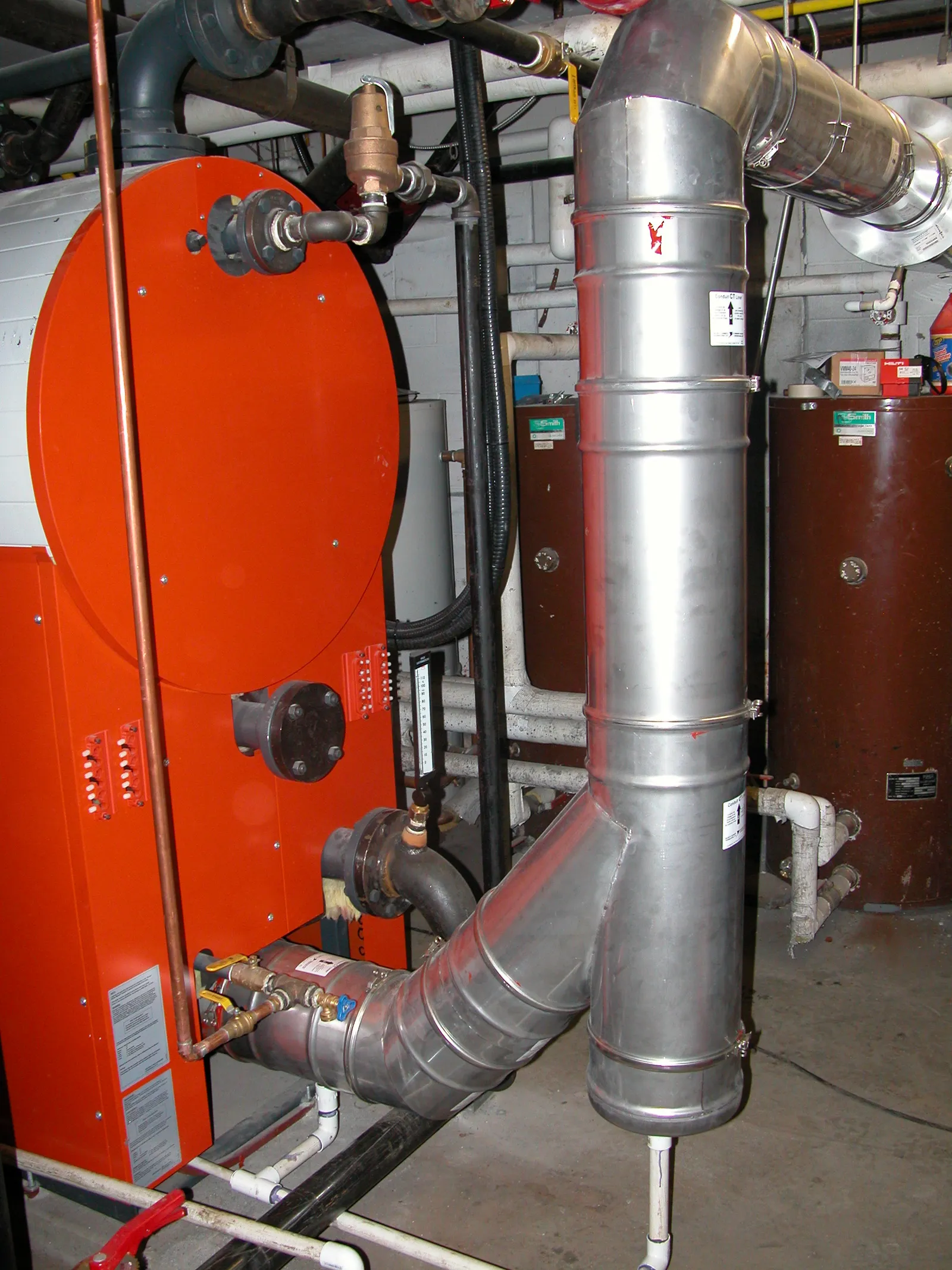 Caldaia a condensazione Immergas installata a Como