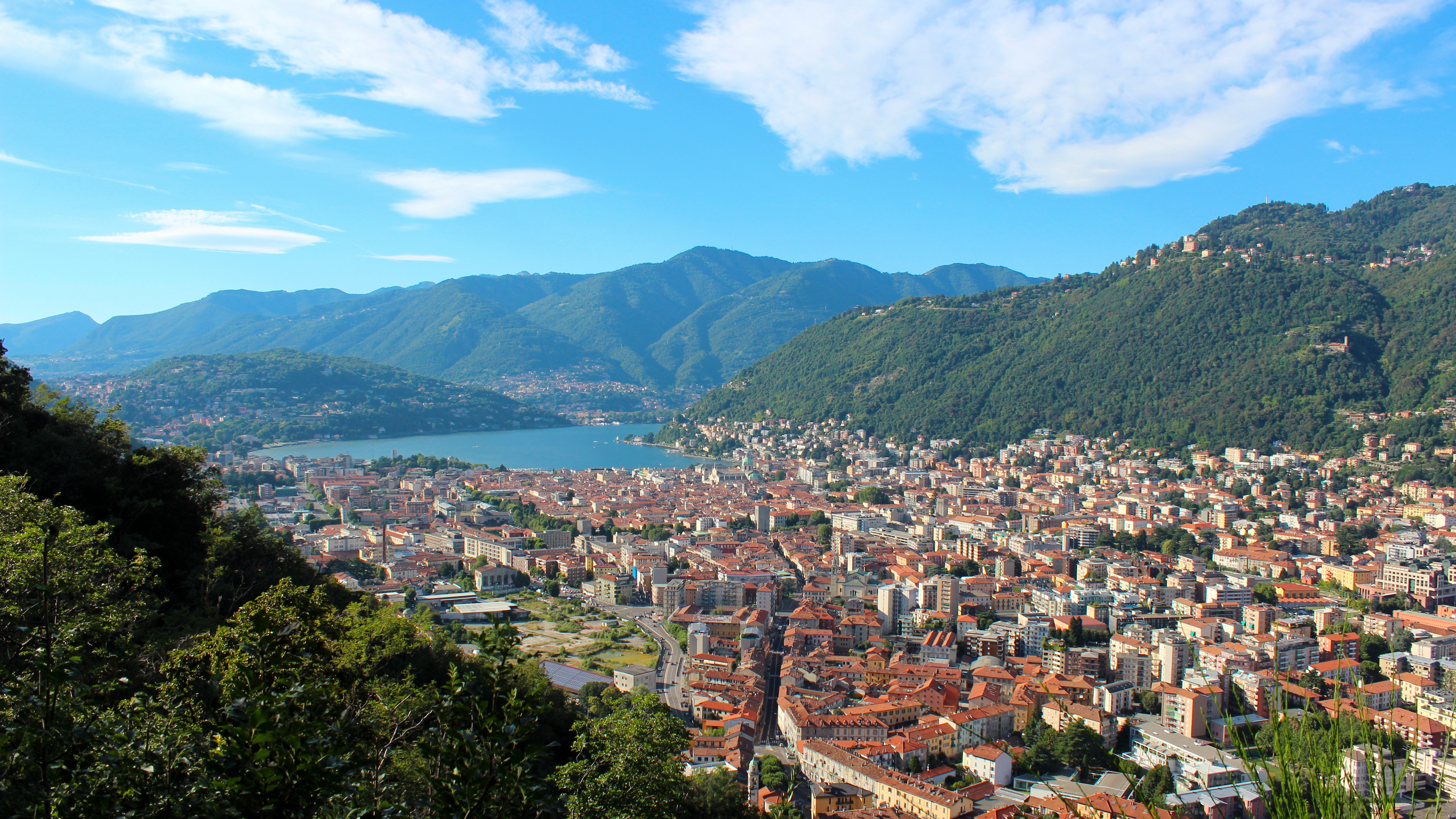 Como e il suo lago - zona di intervento per caldaie Immergas
